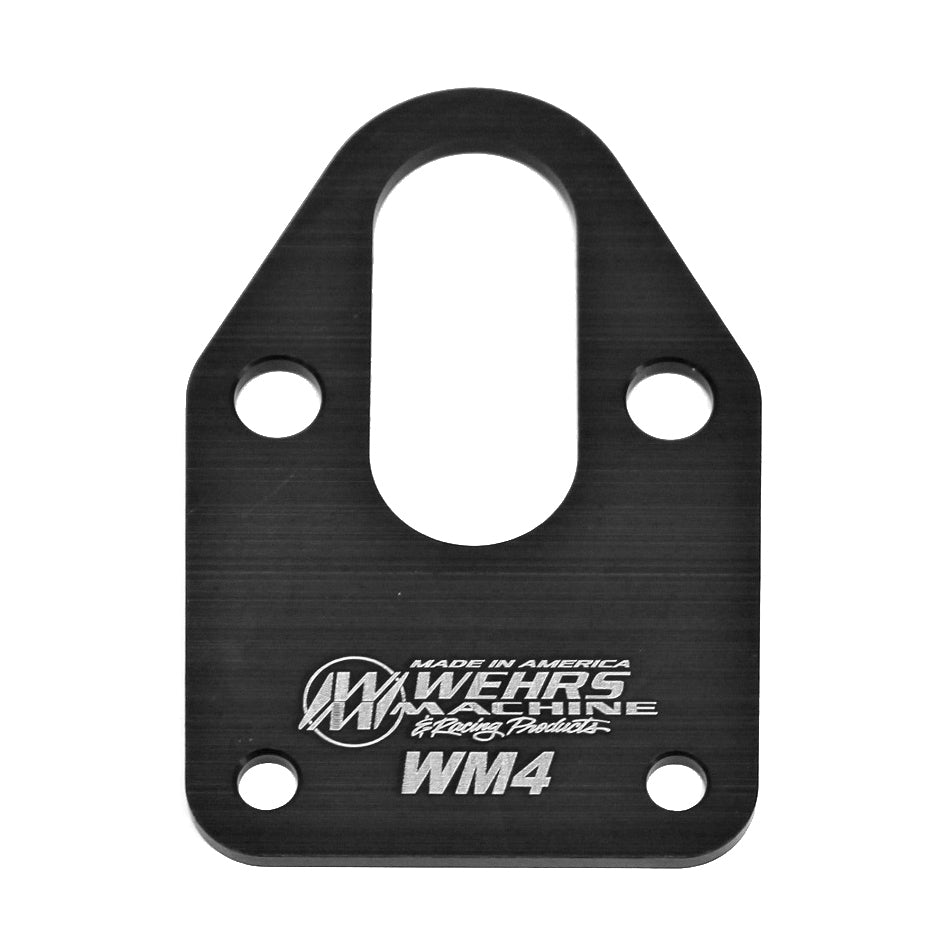 Wehrs Machine Fuel Pump Blockoff Plate SBC WEHWM4