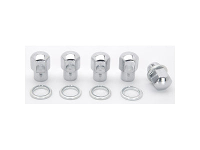 Weld Closed End Lug Nuts w/Centered Washers 1/2in. RH - 5pk. 601-1466