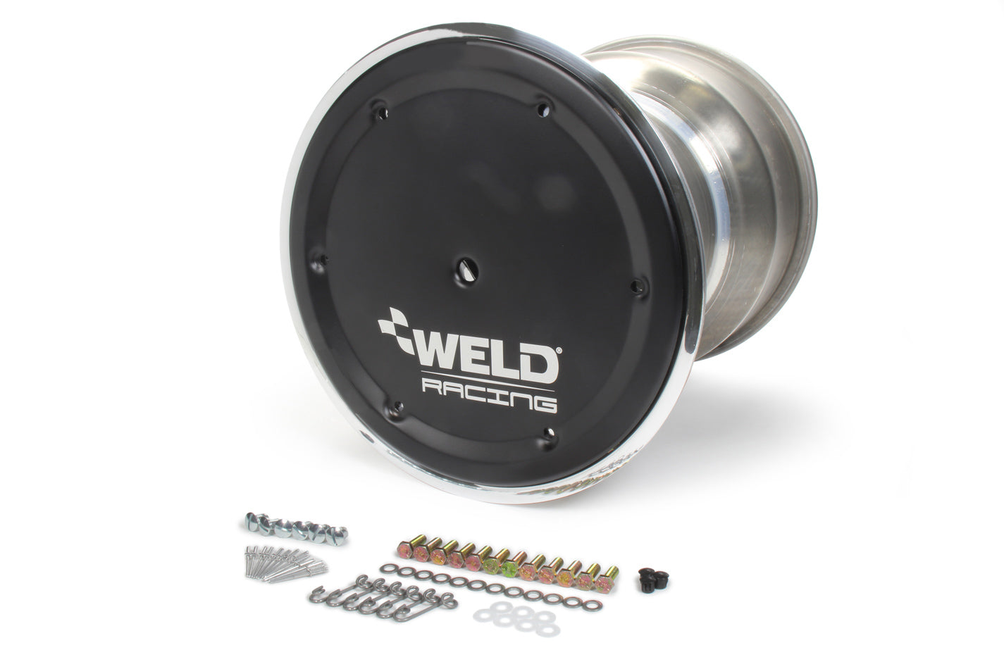 Weld Racing 15x17 42 Spline 4in BS Bead-Loc w/Cover WEL735B-51754BC-6