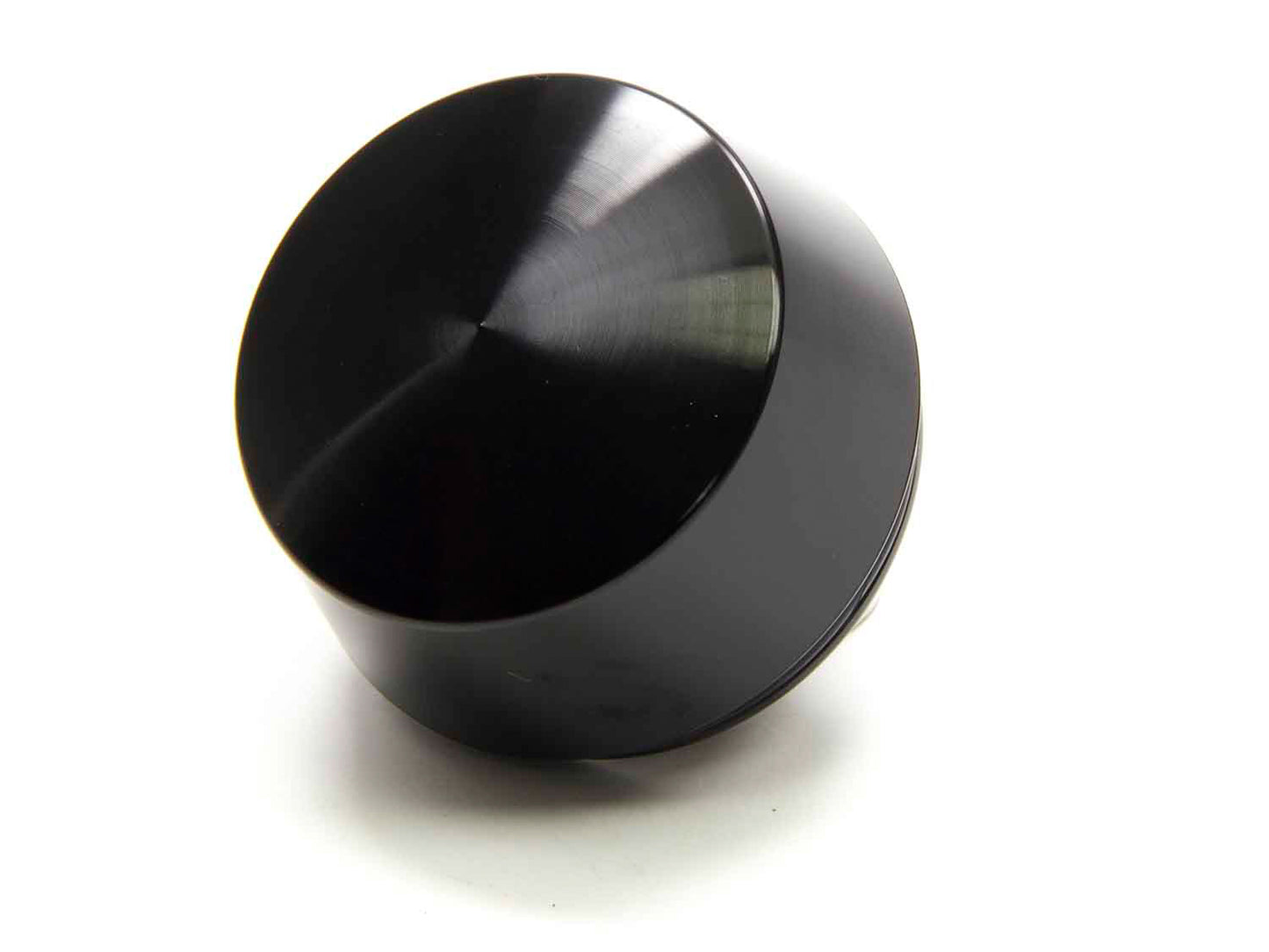 Weld Drag Center Cap for 1Pc. Sindle Mount 1.967 OD (Aluminum) - Black P613B-5154