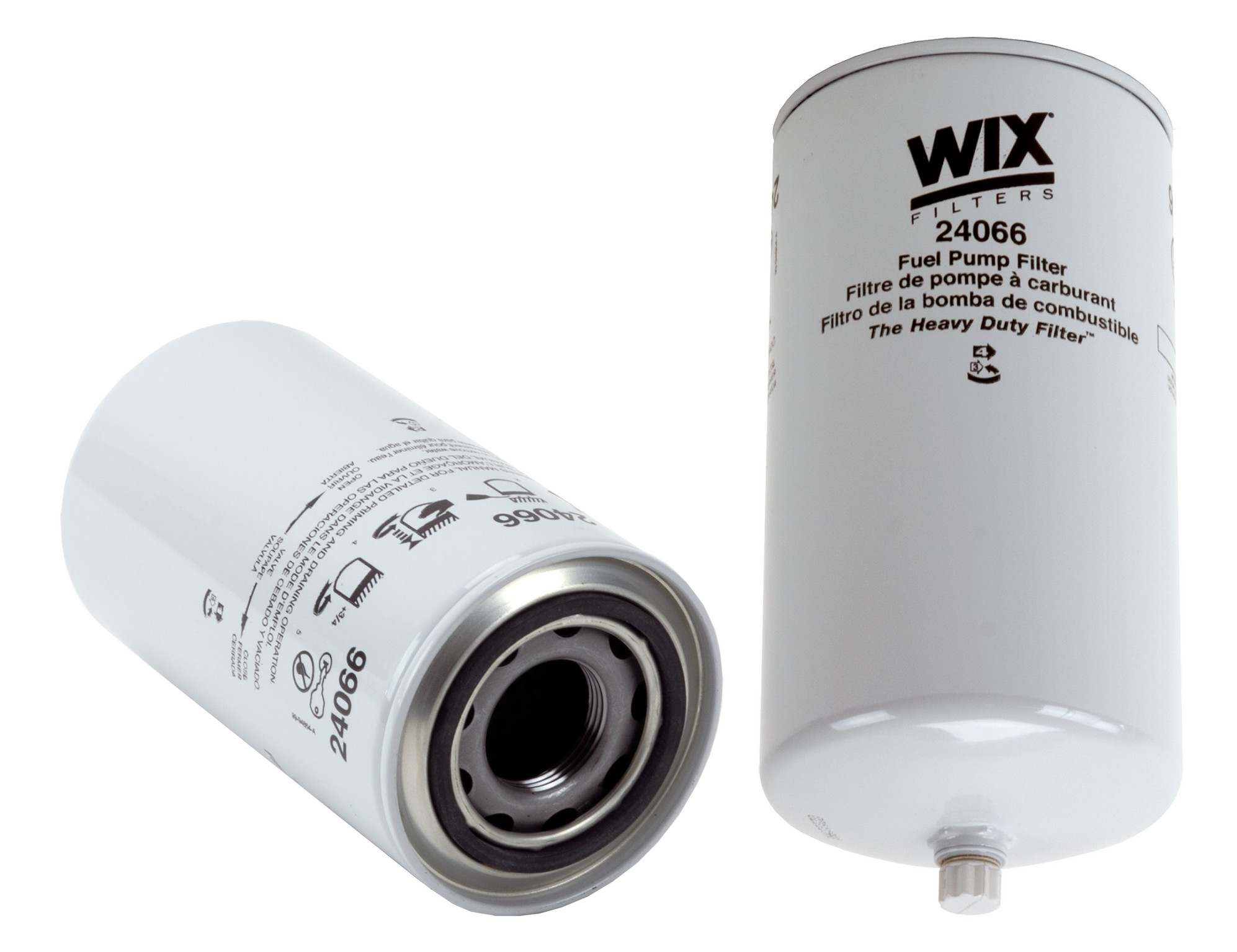 Wix Fuel Water Separator Filter  top view frsport 24066