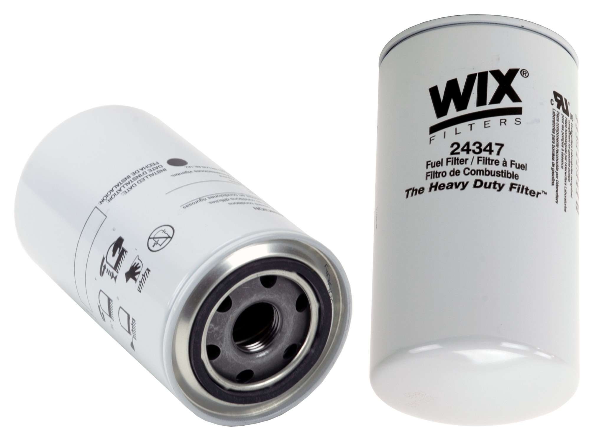 Wix Fuel Filter  top view frsport 24347