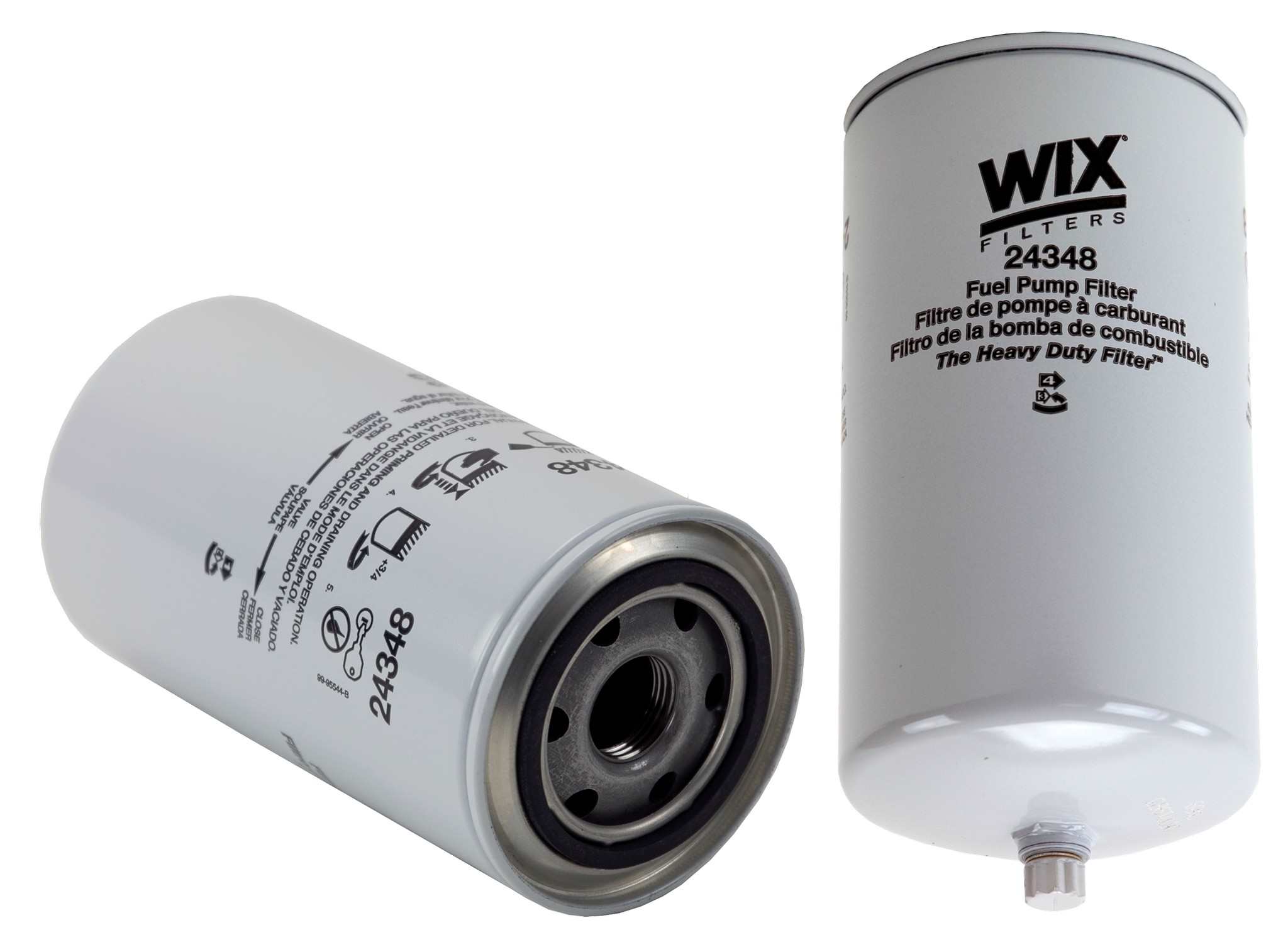 Wix Fuel Water Separator Filter  top view frsport 24348