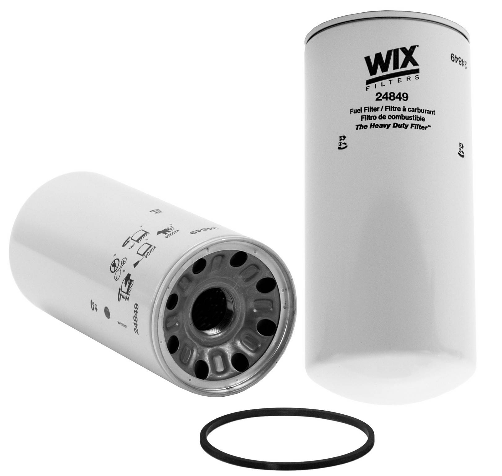 Wix Fuel Filter  top view frsport 24849