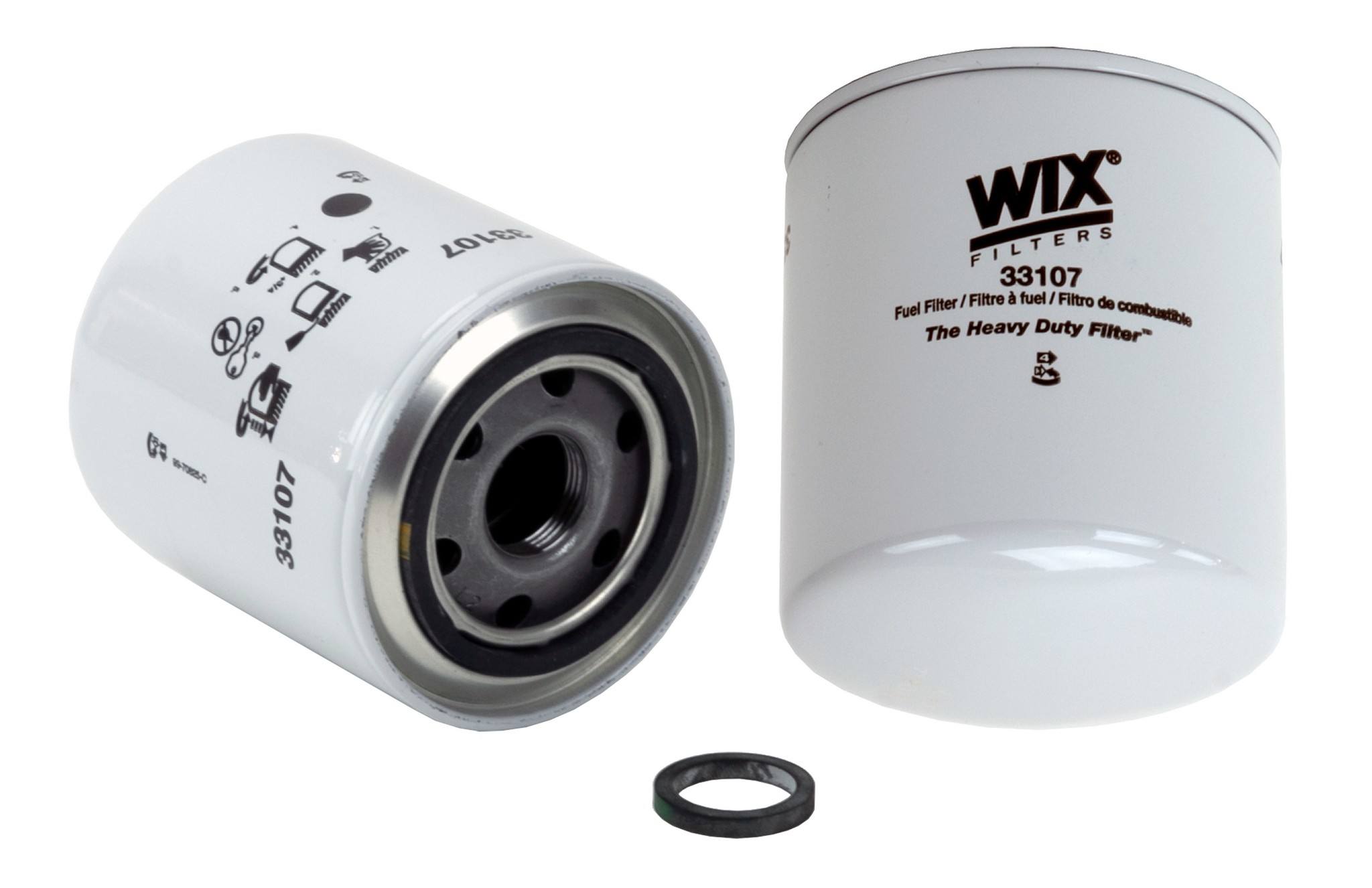 Wix Fuel Filter  top view frsport 33107