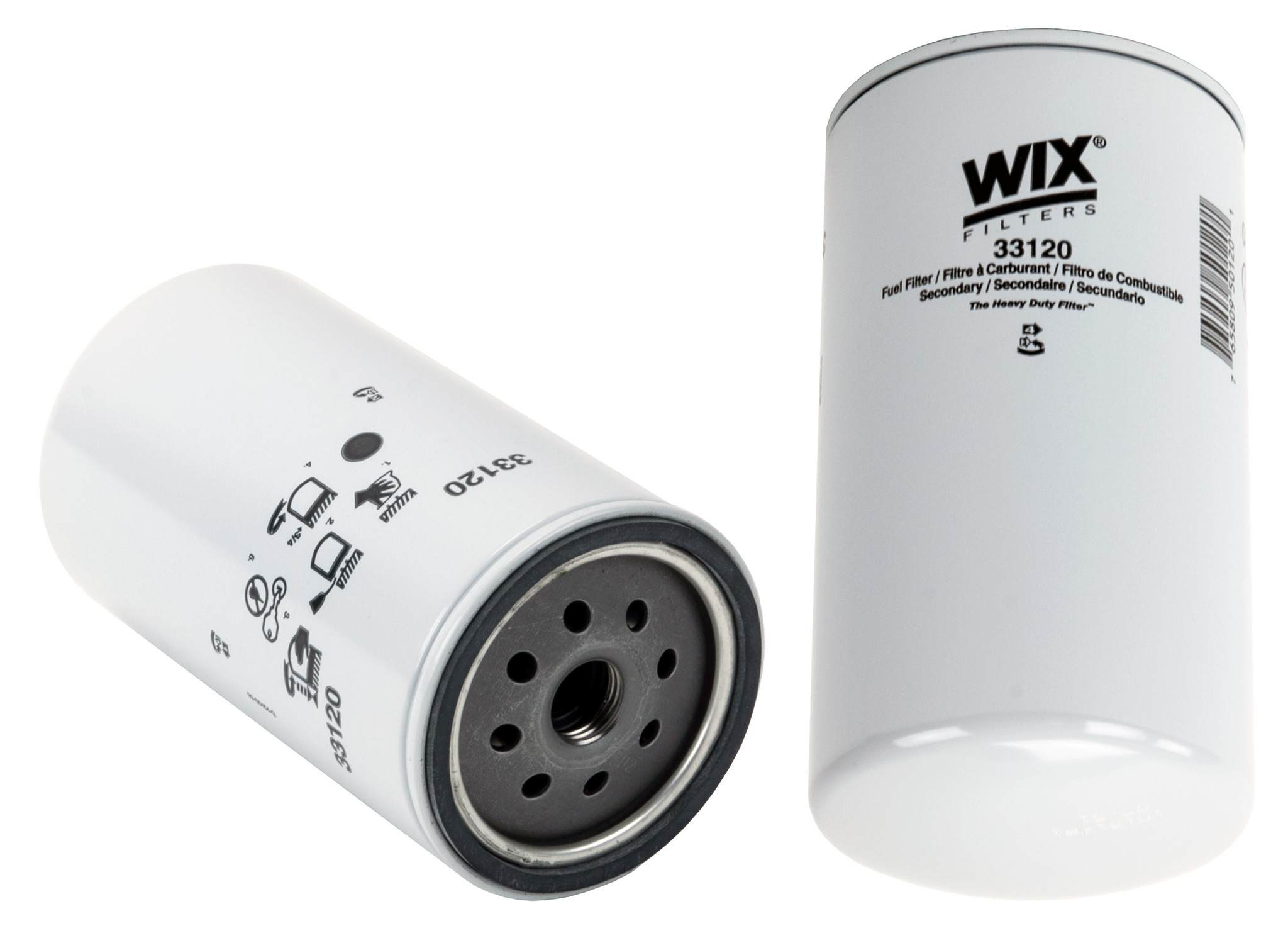 Wix Fuel Filter  top view frsport 33120