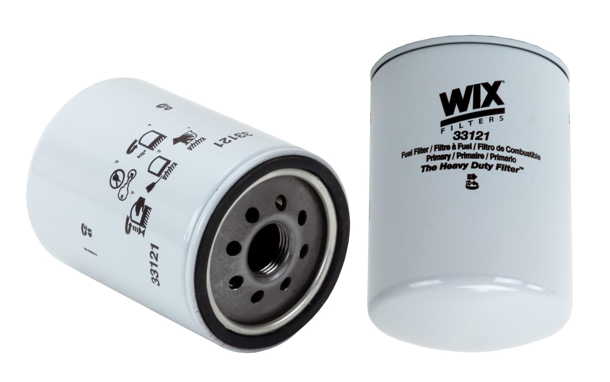 Wix Fuel Filter  top view frsport 33121