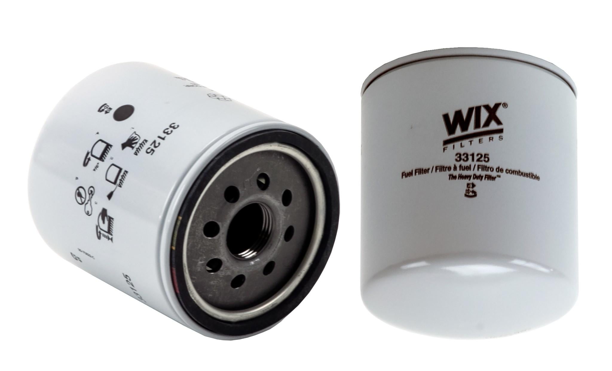 Wix Fuel Filter  top view frsport 33125