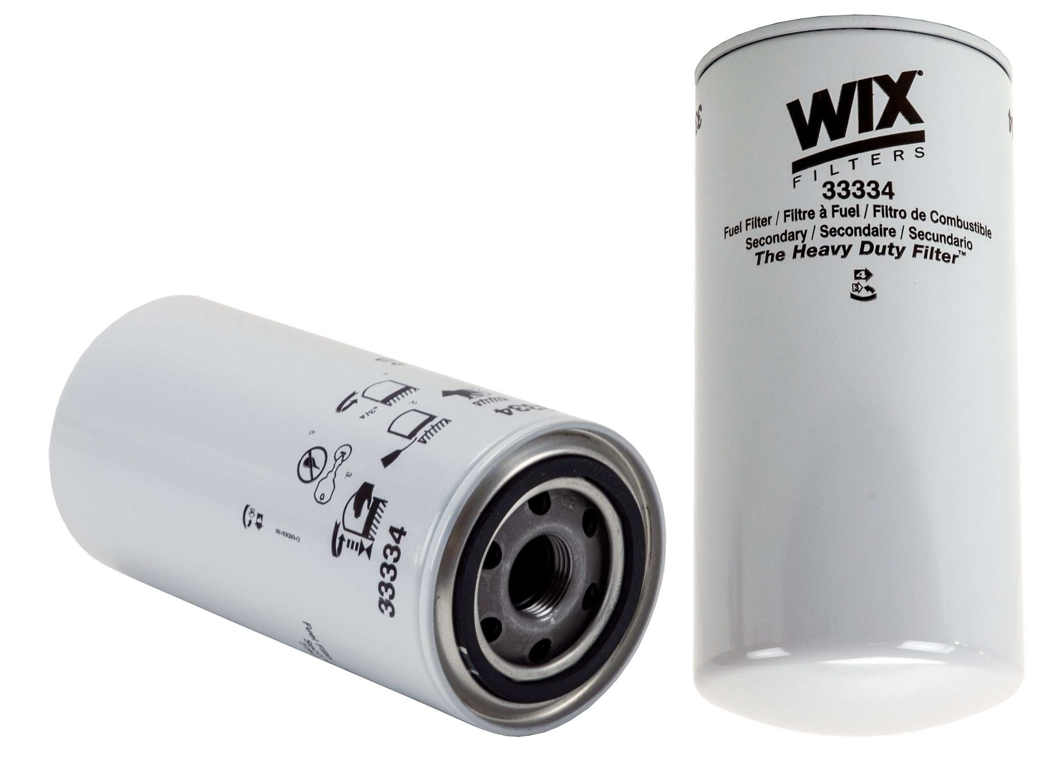 Wix Fuel Filter  top view frsport 33334