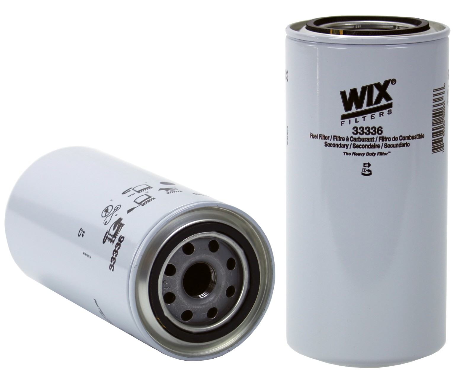 Wix Fuel Filter  top view frsport 33336