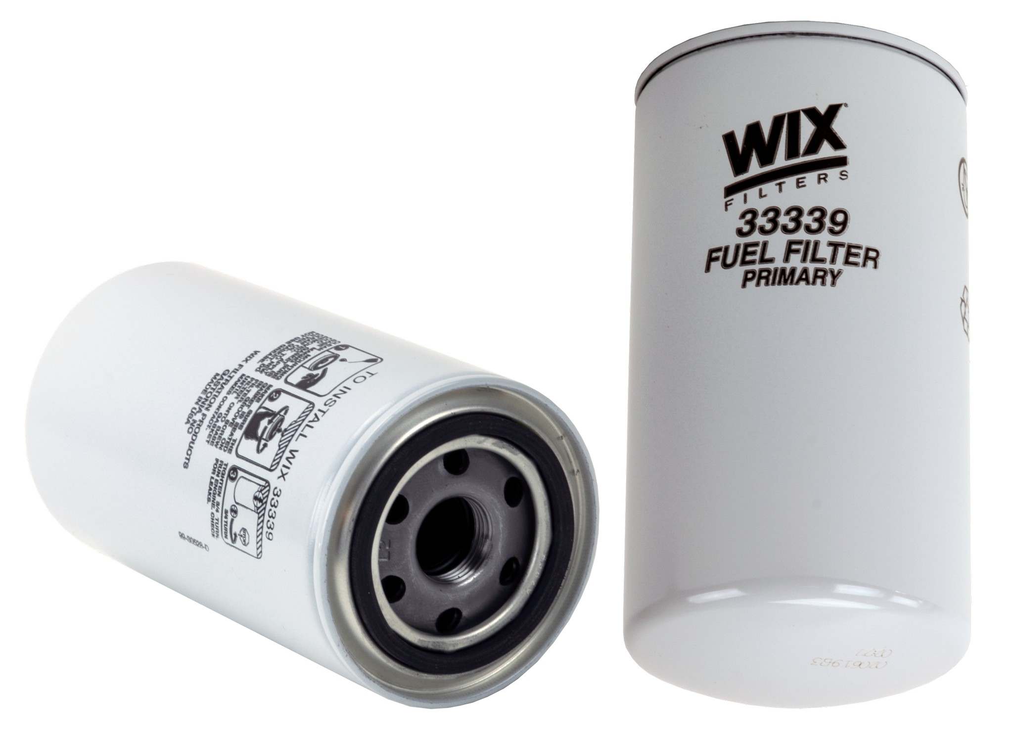 Wix Fuel Filter  top view frsport 33339