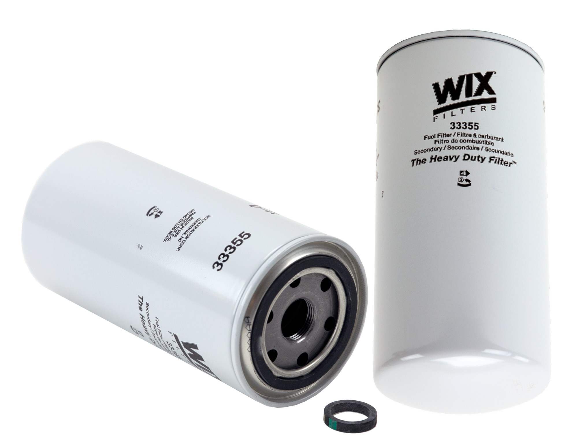 Wix Fuel Filter  top view frsport 33355