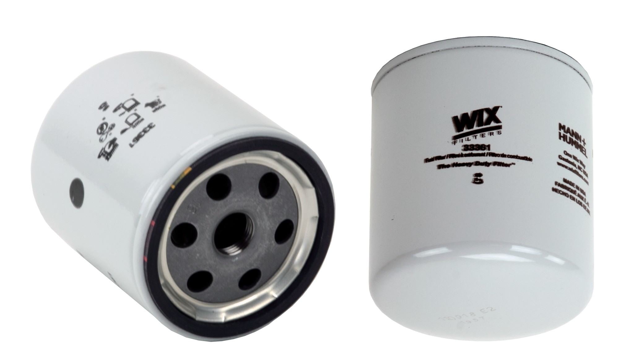 Wix Fuel Filter  top view frsport 33361