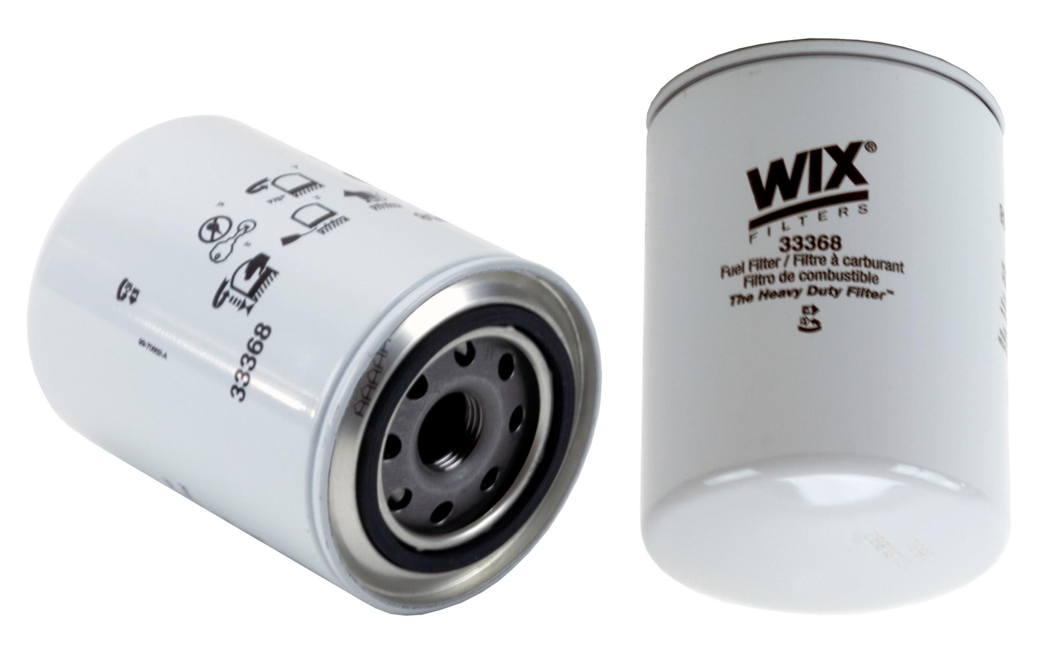 Wix Fuel Filter  top view frsport 33368