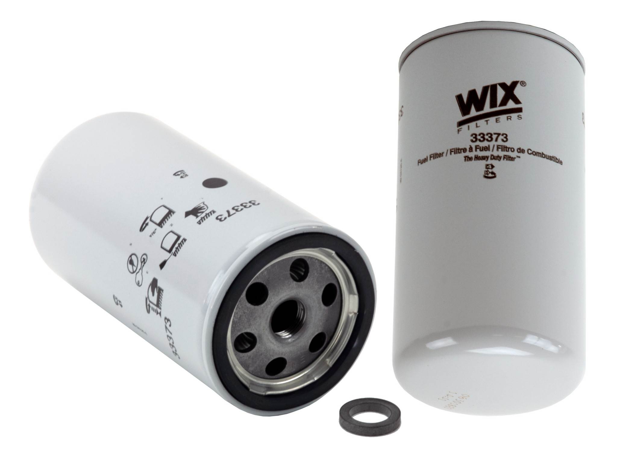 Wix Fuel Filter  top view frsport 33373