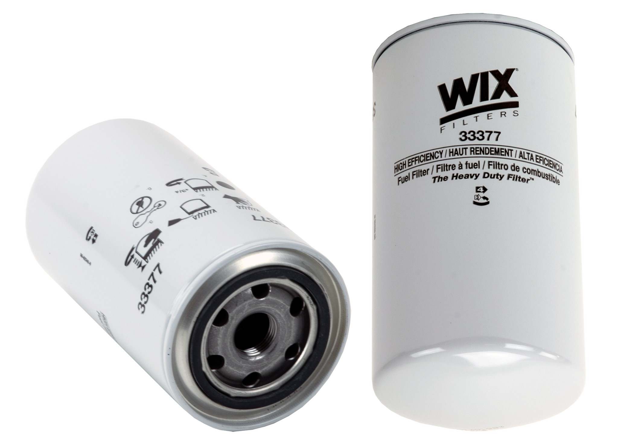 Wix Fuel Filter  top view frsport 33377