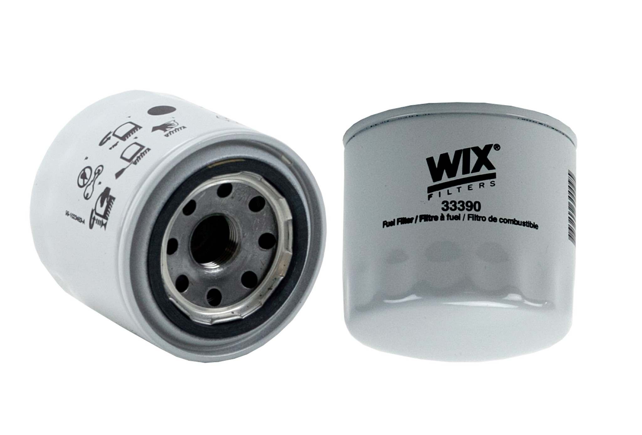 Wix Fuel Filter  top view frsport 33390