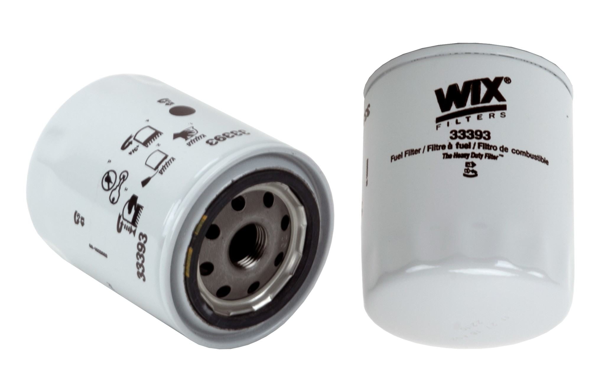 Wix Fuel Filter  top view frsport 33393