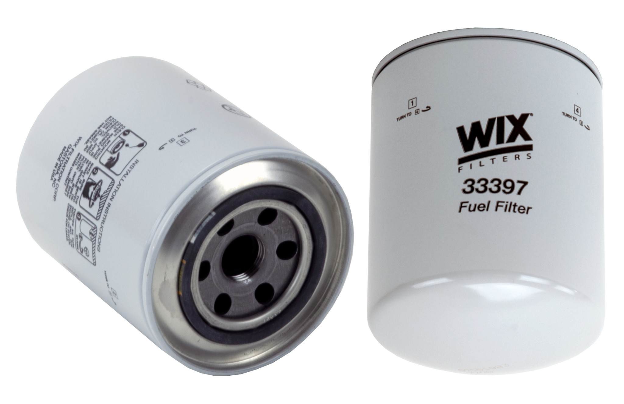 Wix Fuel Filter  top view frsport 33397