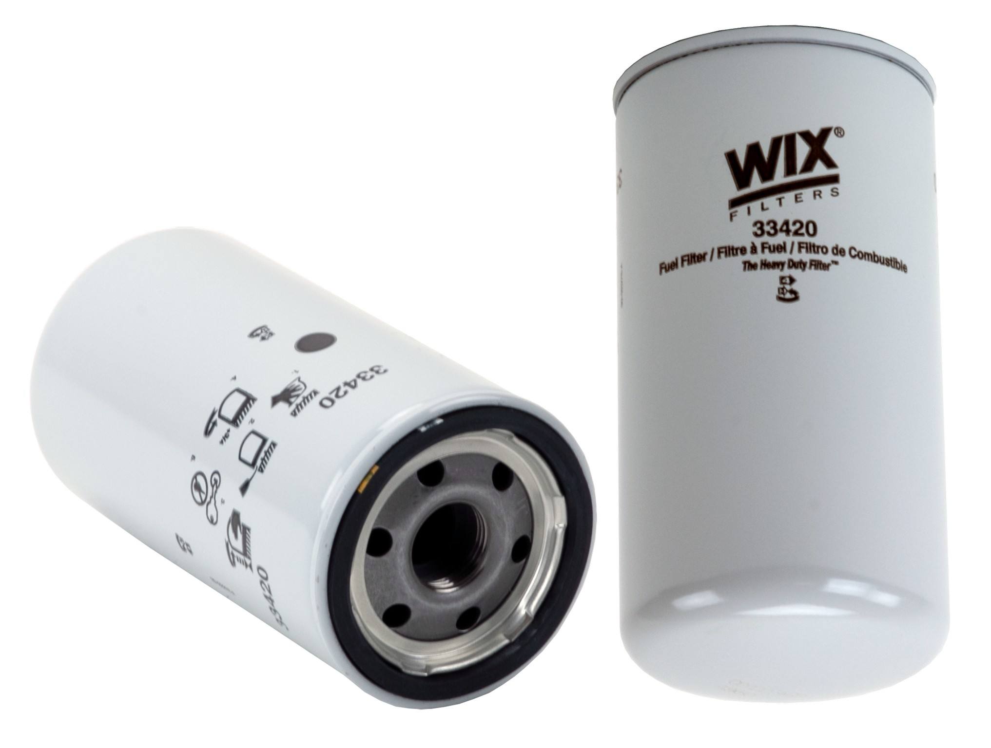 Wix Fuel Filter  top view frsport 33420