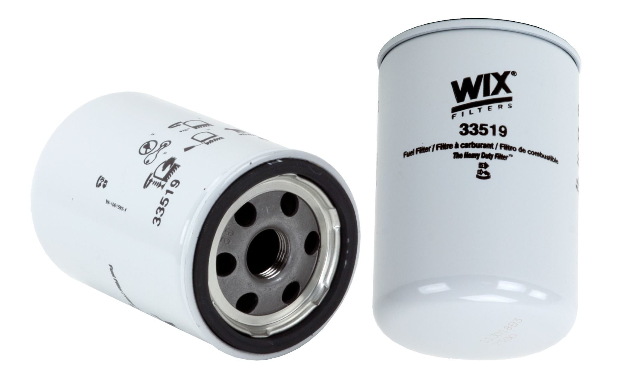 Wix Fuel Filter  top view frsport 33519