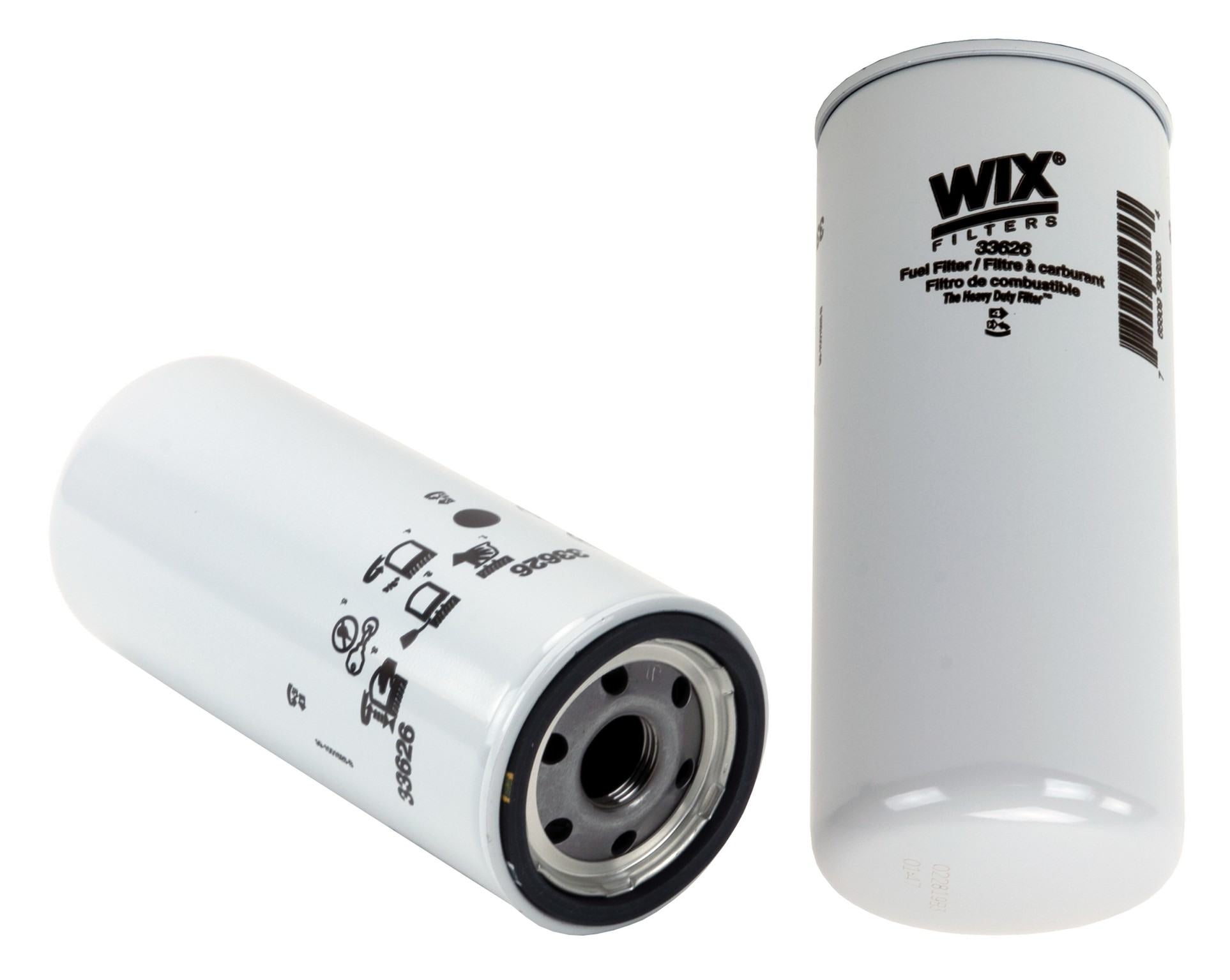 Wix Fuel Filter  top view frsport 33626