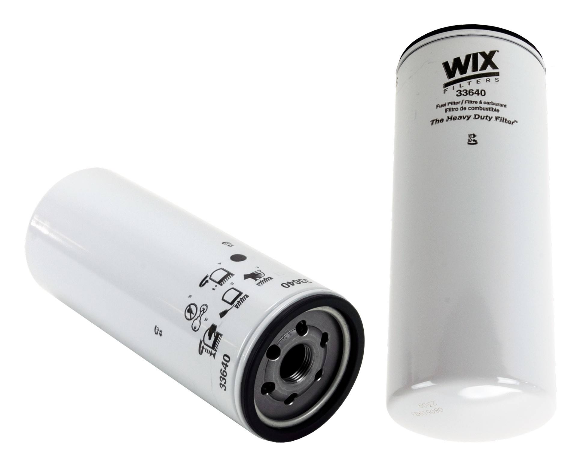 Wix Fuel Filter  top view frsport 33640