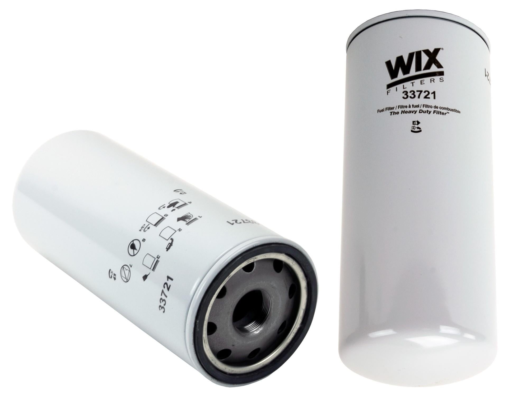 Wix Fuel Filter  top view frsport 33721