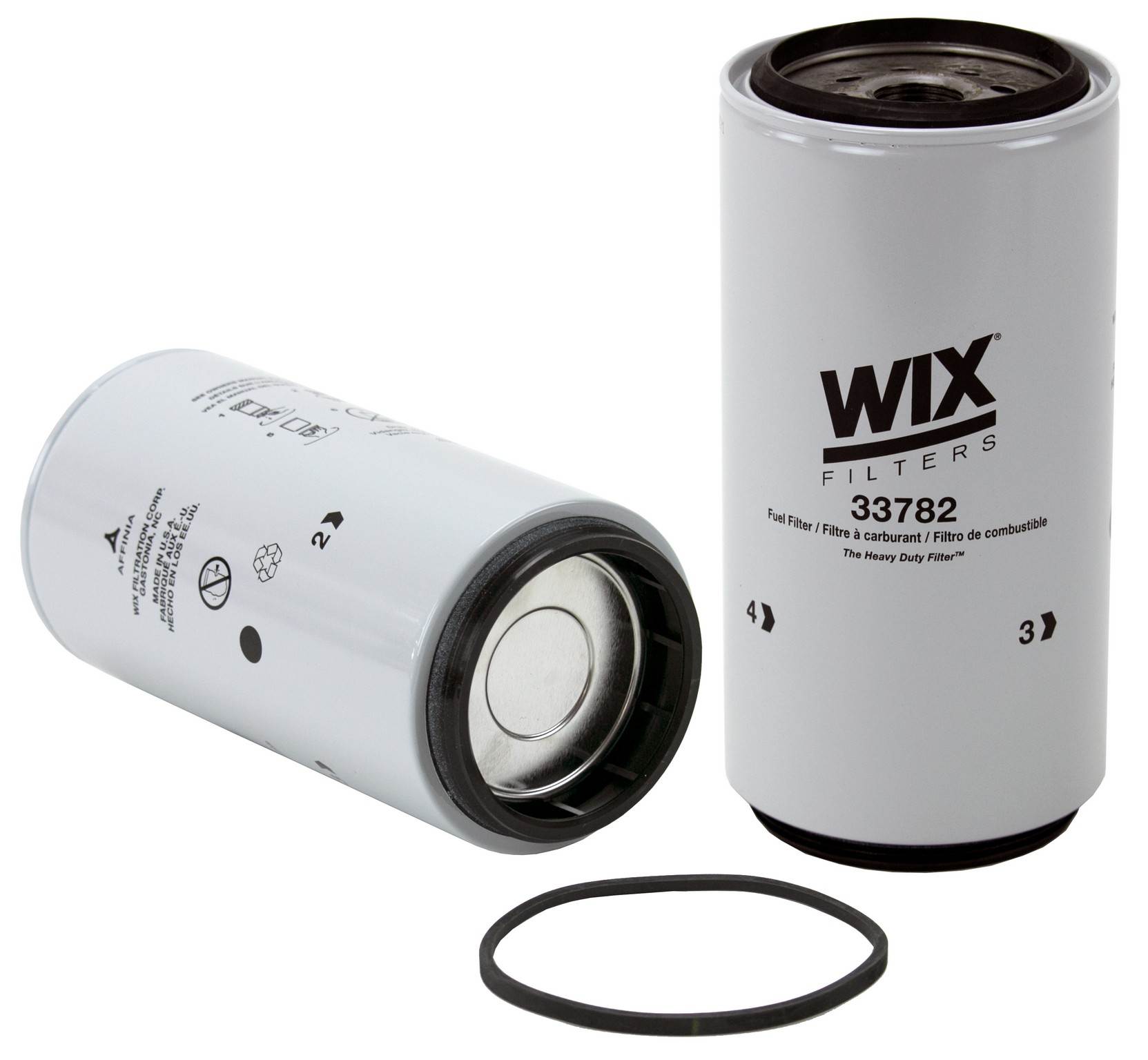 Wix Fuel Water Separator Filter  top view frsport 33782