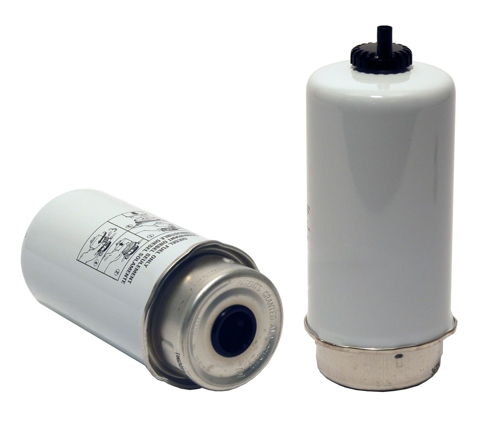 Wix Fuel Water Separator Filter  top view frsport 33809