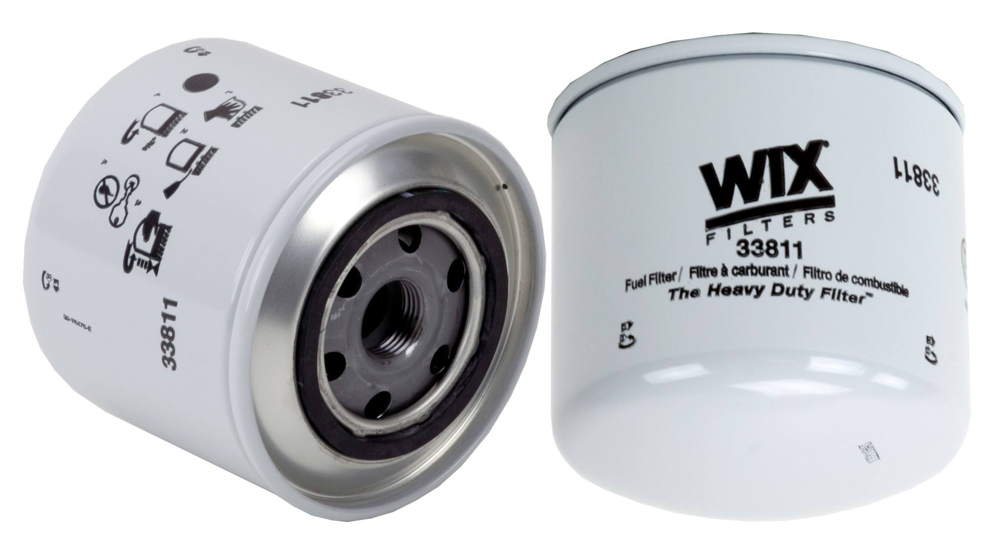 Wix Fuel Filter  top view frsport 33811