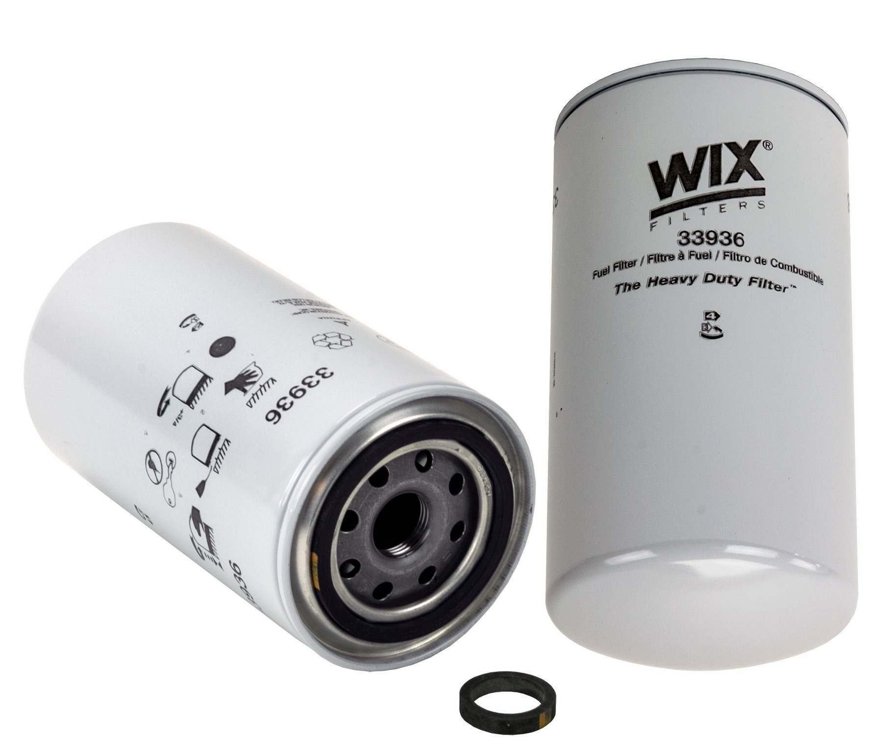 Wix Fuel Filter  top view frsport 33936