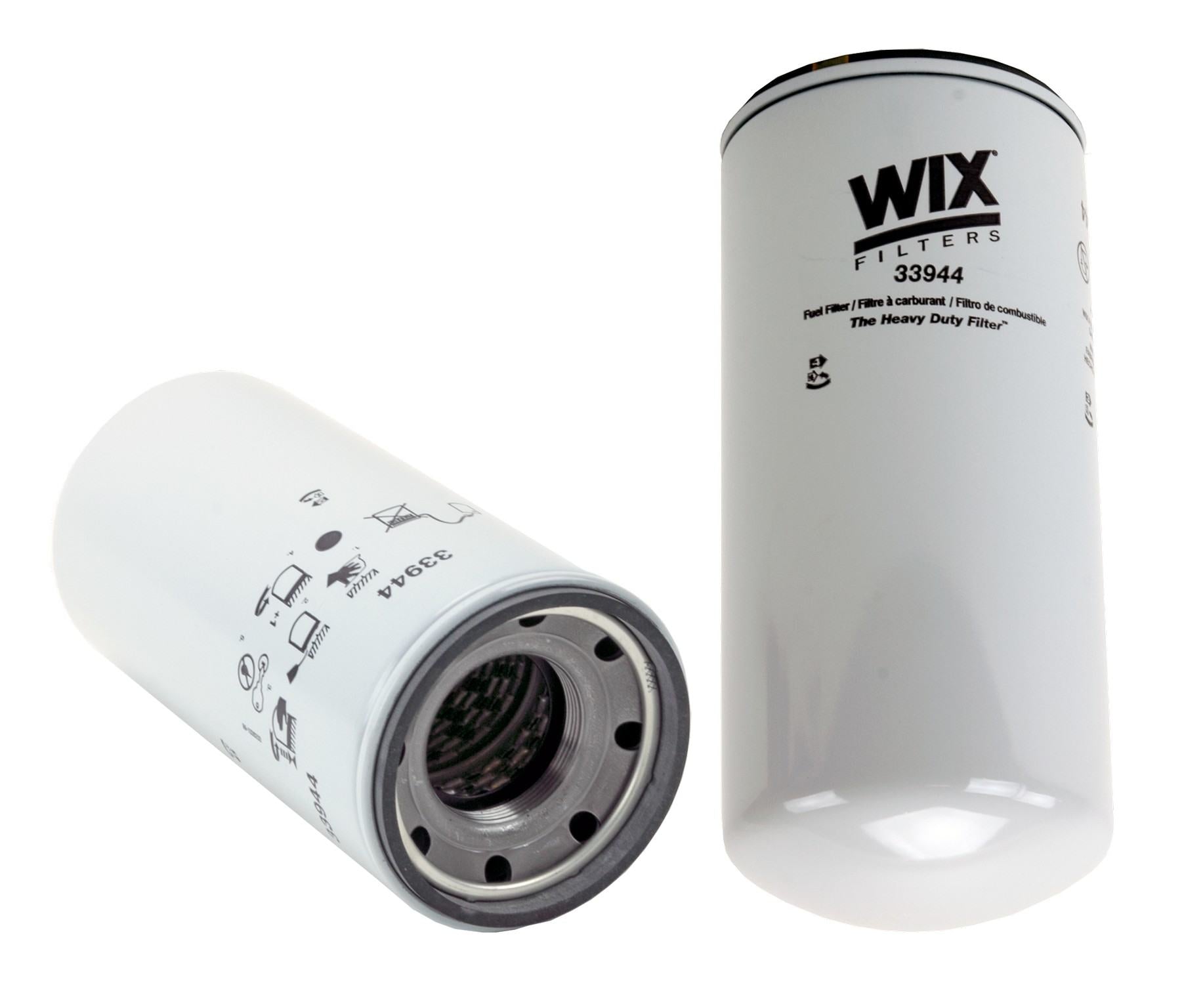 Wix Fuel Filter  top view frsport 33944