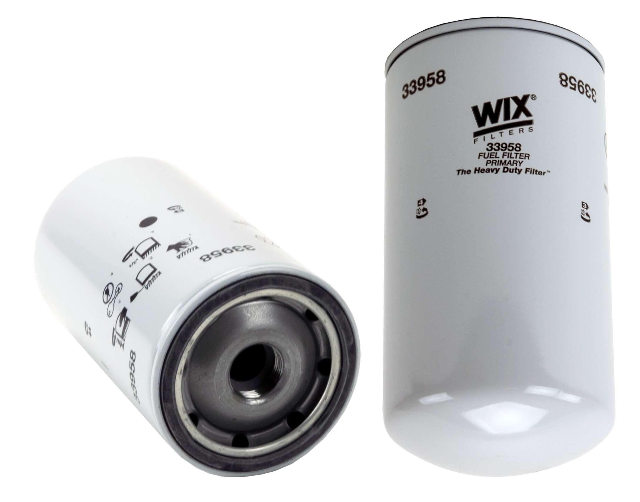 Wix Fuel Filter  top view frsport 33958