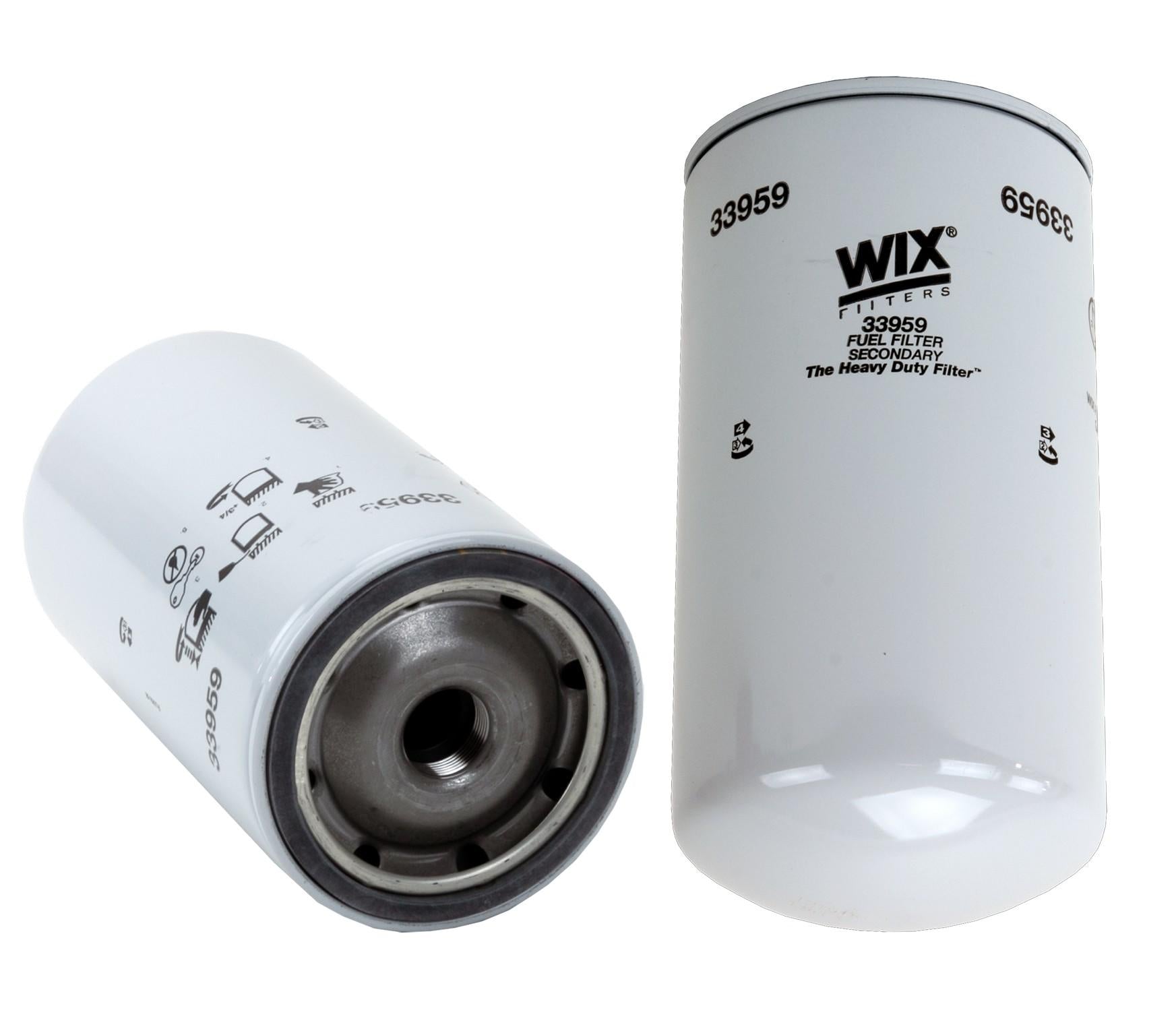 Wix Fuel Filter  top view frsport 33959