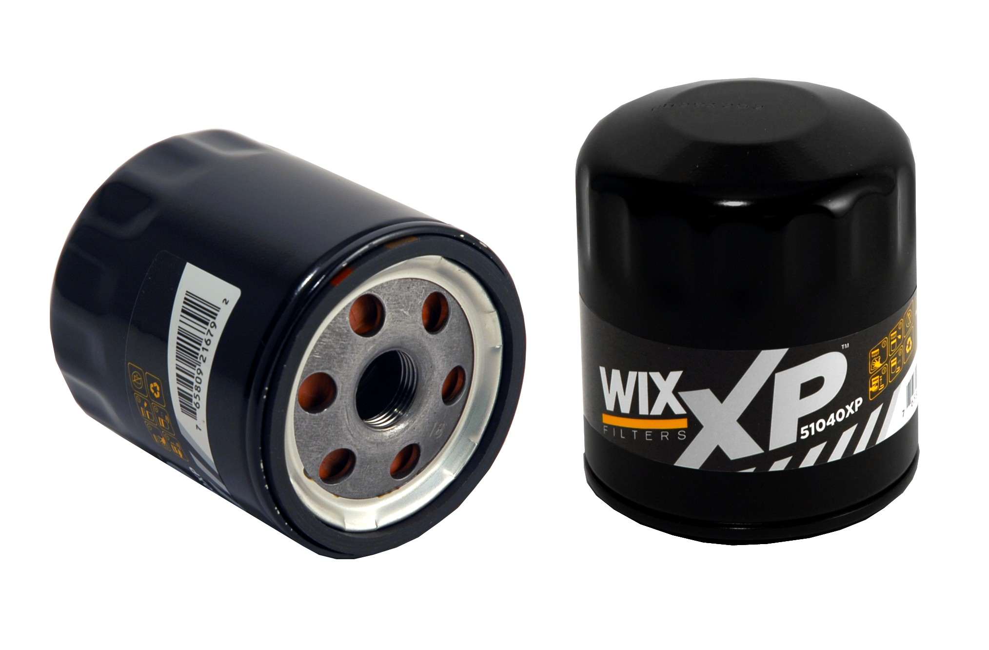 Wix XP Engine Oil Filter  top view frsport 51040XP