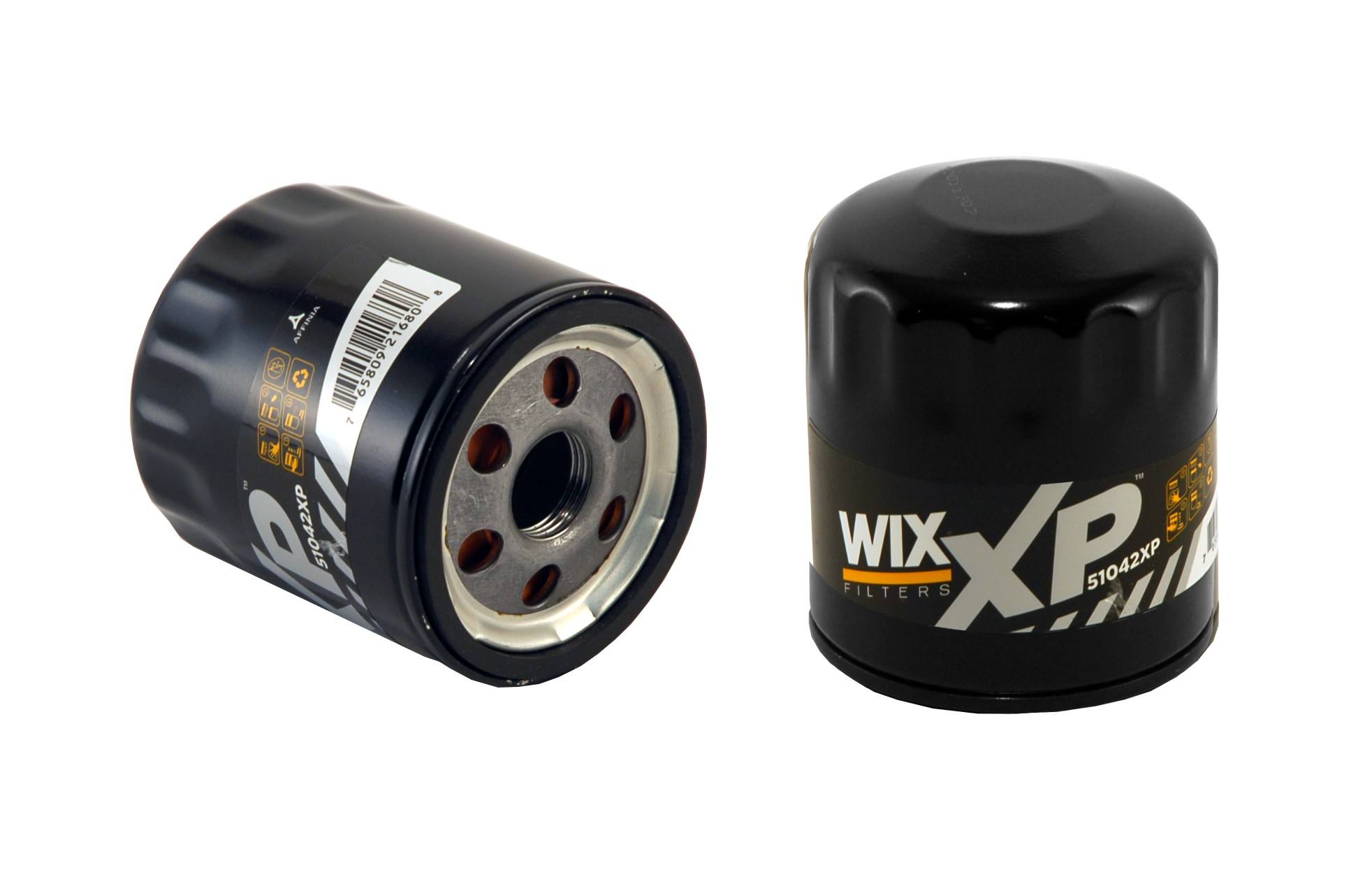 Wix XP Engine Oil Filter  top view frsport 51042XP