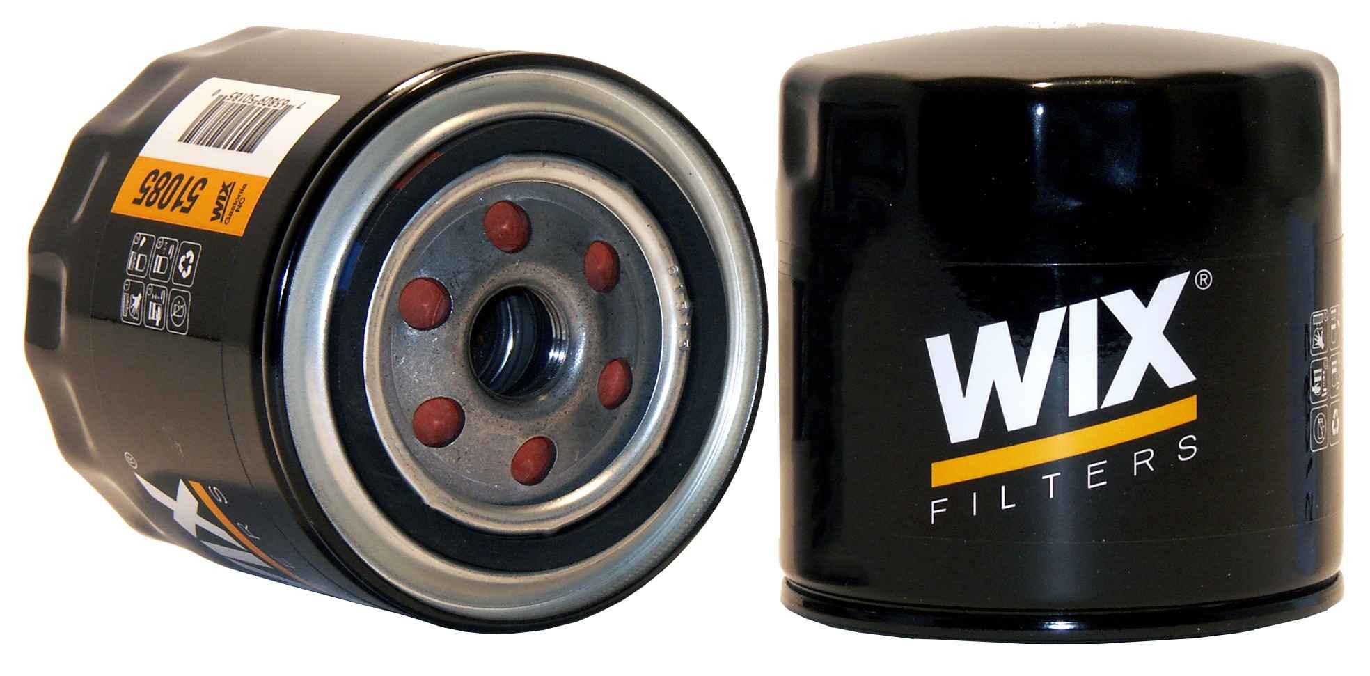 Wix Engine Oil Filter  top view frsport 51085