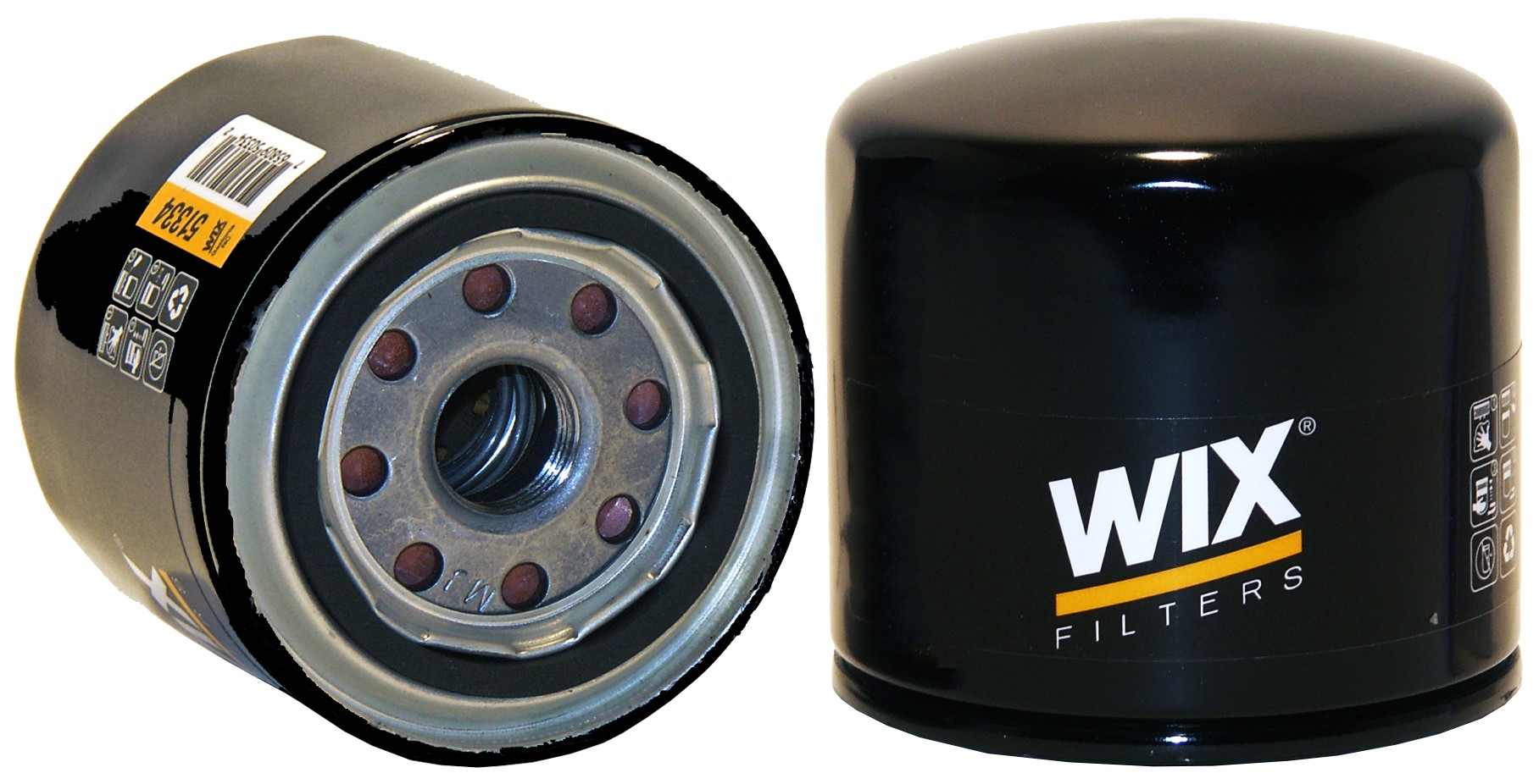 Wix Engine Oil Filter  top view frsport 51334