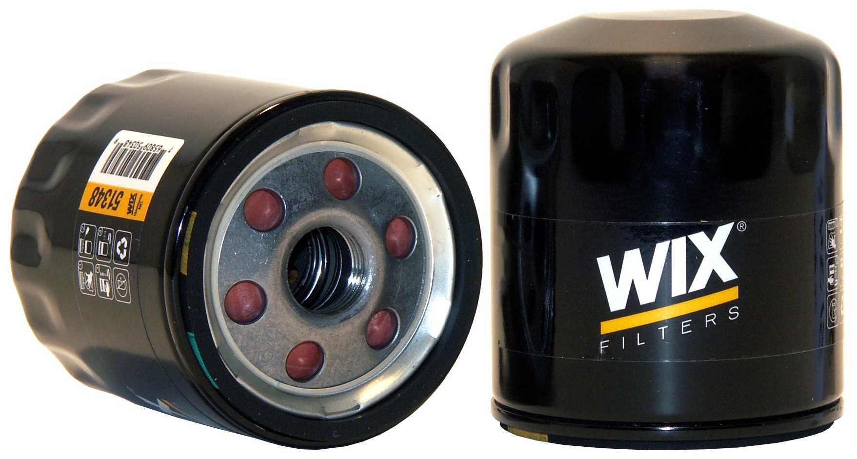 Wix Engine Oil Filter  top view frsport 51348