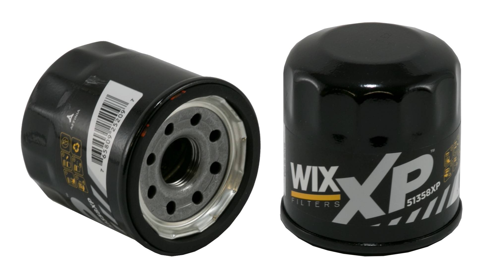 Wix XP Engine Oil Filter  top view frsport 51358XP