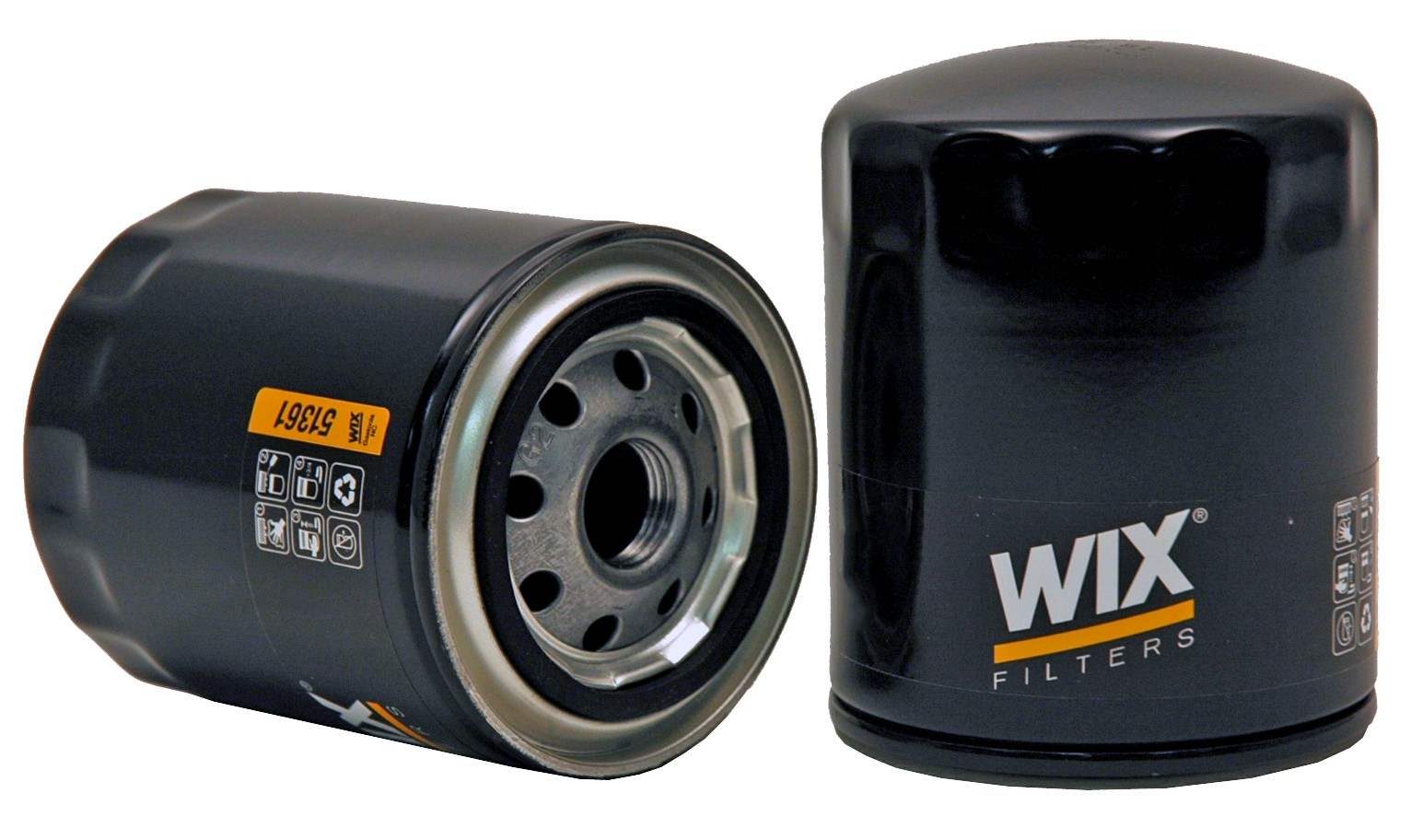 Wix Engine Oil Filter  top view frsport 51361