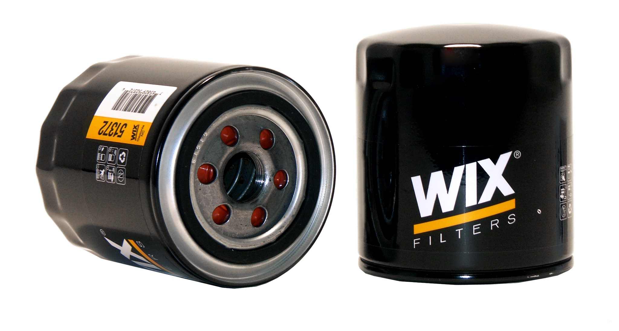 Wix Engine Oil Filter  top view frsport 51372