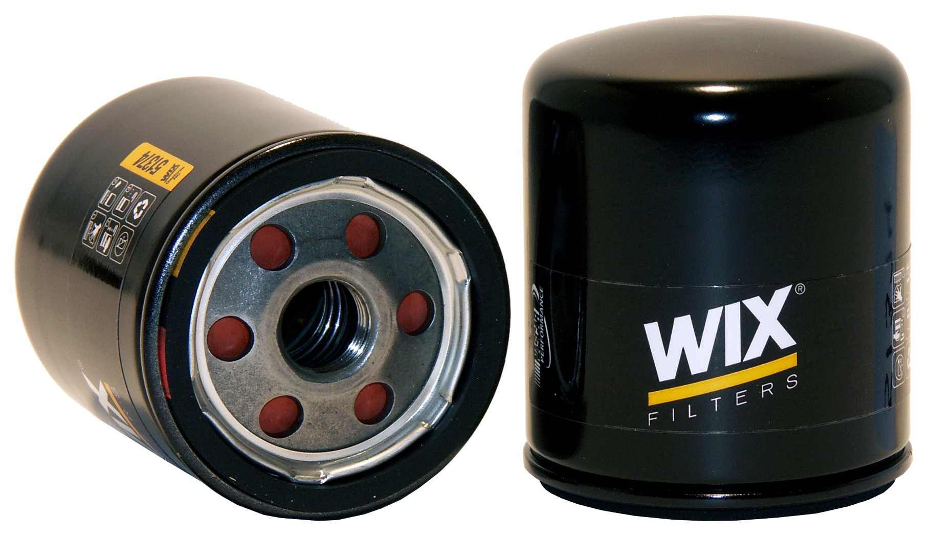 Wix Engine Oil Filter  top view frsport 51374