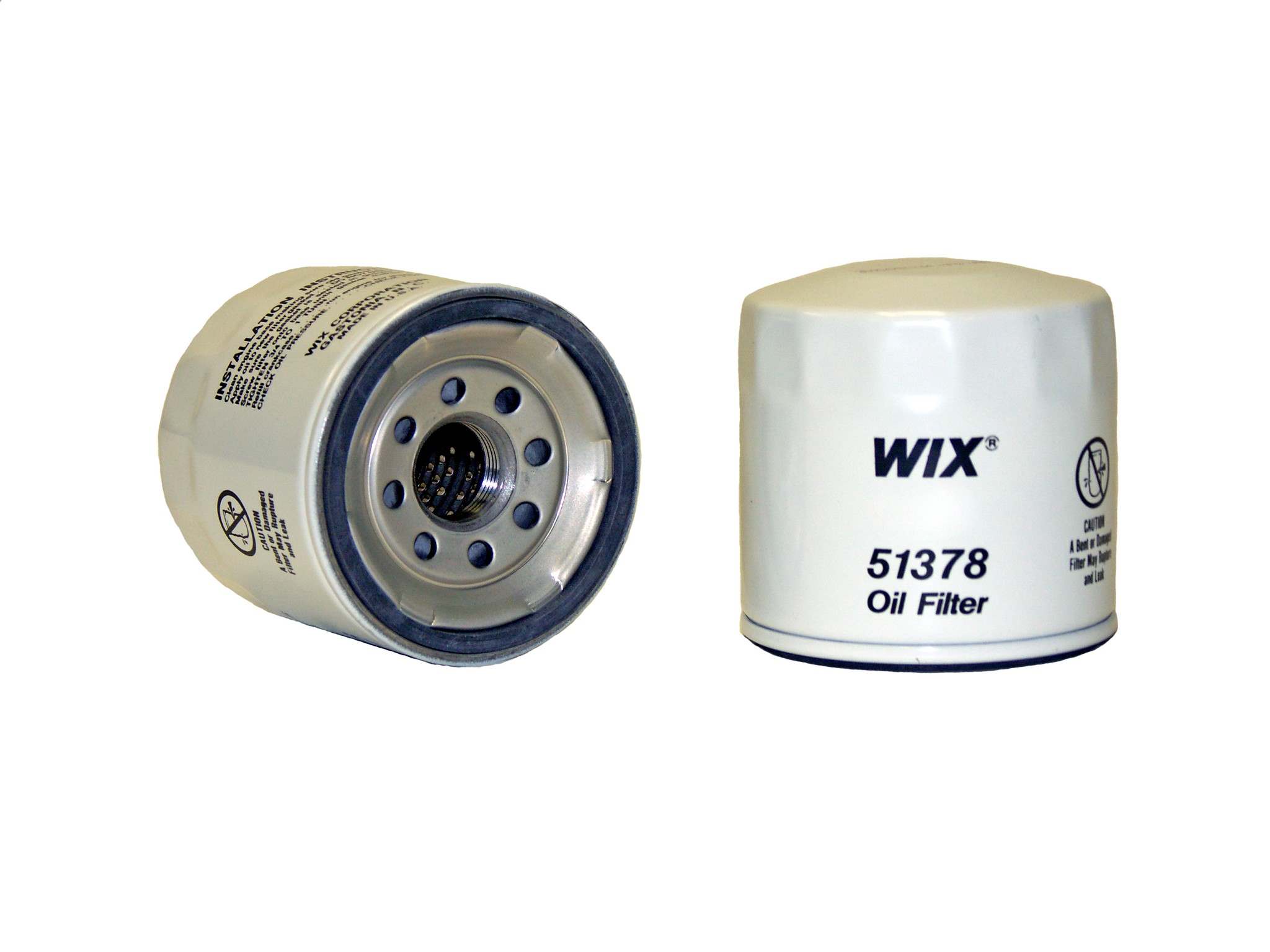 Wix Engine Oil Filter  top view frsport 51378