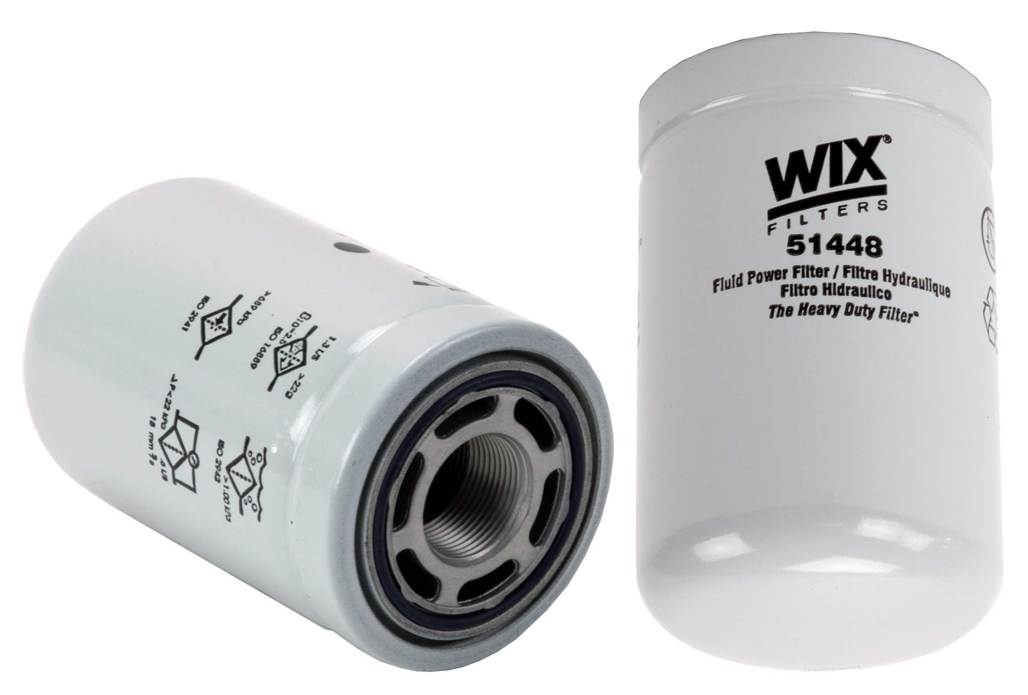 Wix Hydraulic Filter  top view frsport 51448