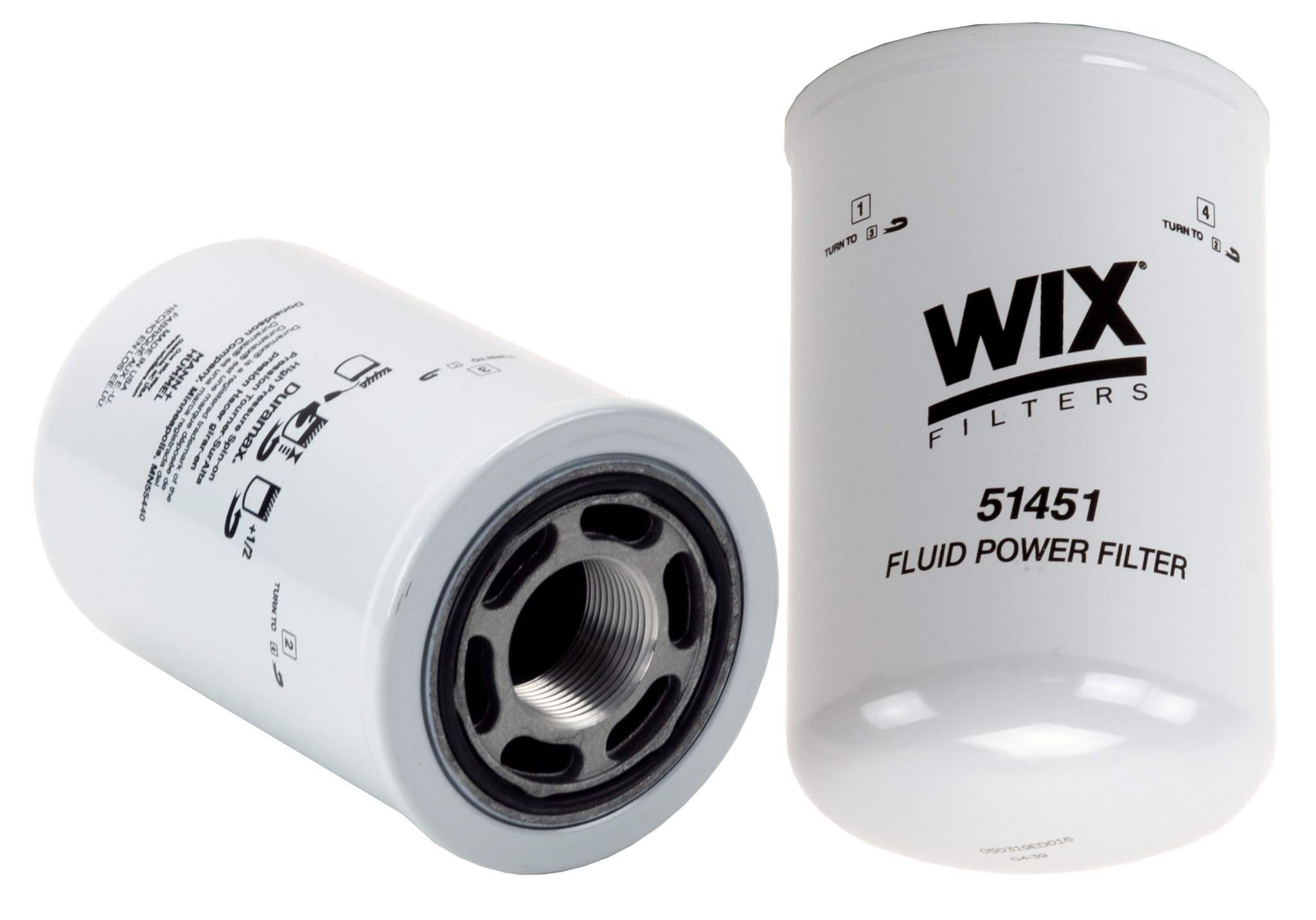 Wix Hydraulic Filter  top view frsport 51451