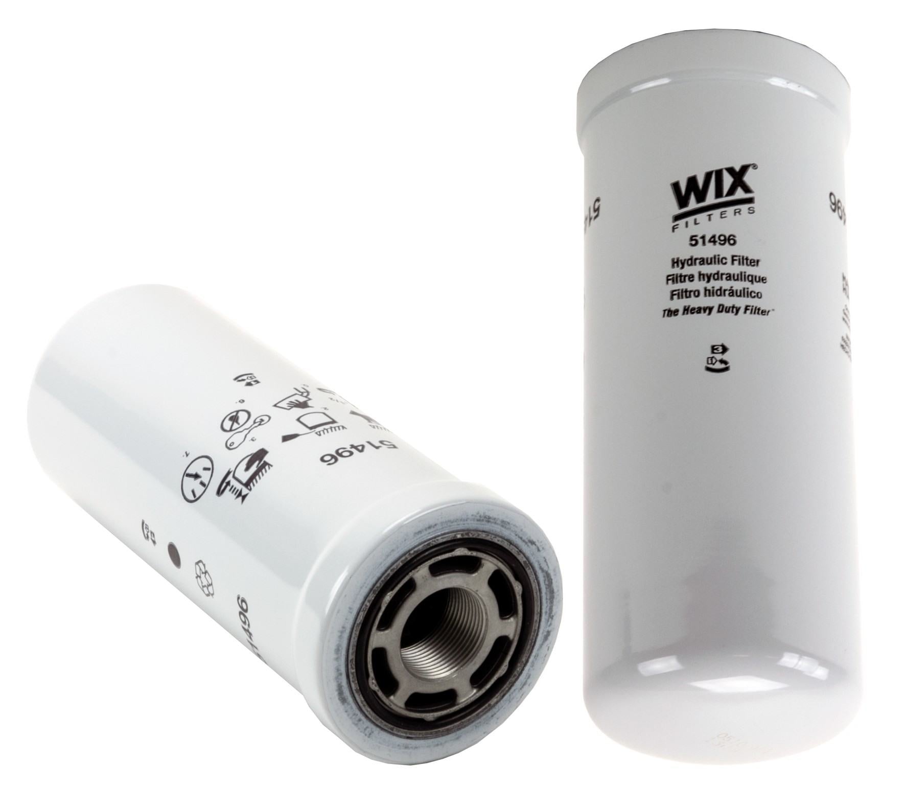 Wix Hydraulic Filter  top view frsport 51496