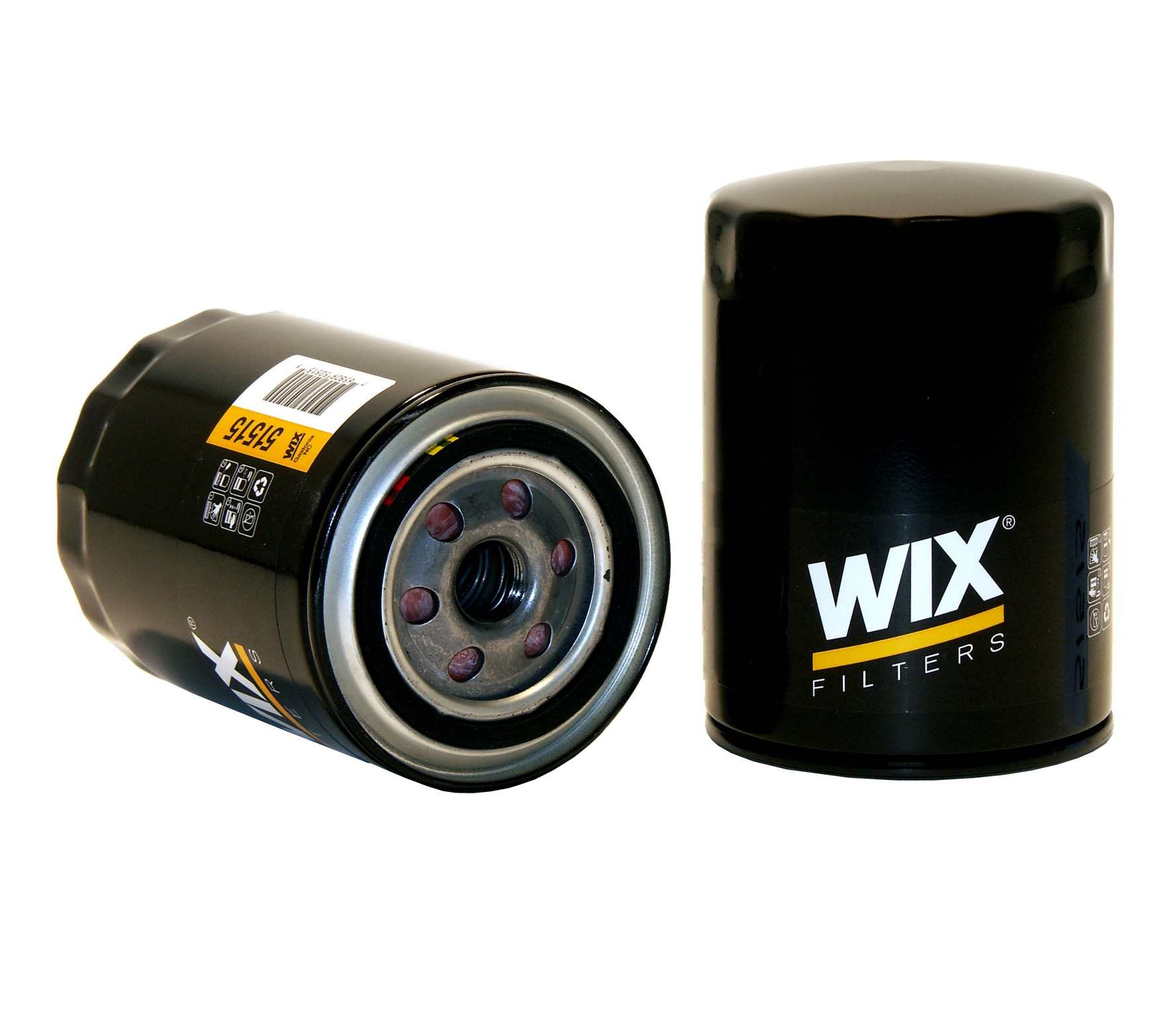 Wix Engine Oil Filter  top view frsport 51515