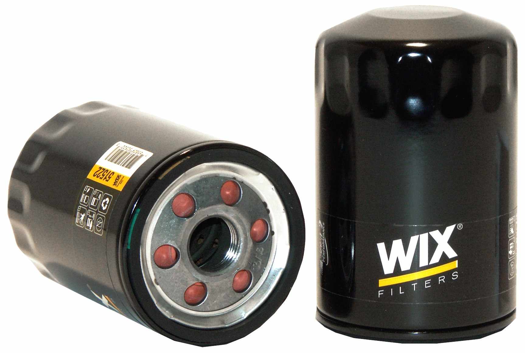 Wix Engine Oil Filter  top view frsport 51522